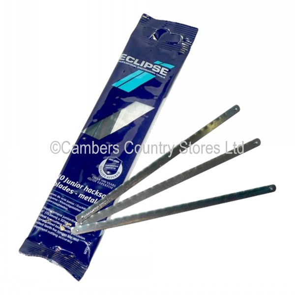 Eclipse Hacksaw Junior Blades 6" 10 Pack Cambers Country Store